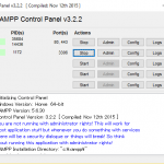 XAMPP Apache + MariaDB + PHP + Perl（ザンプ）インストール